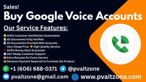 Buy Google Voice Accounts