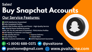 Buy Snapchat Accounts