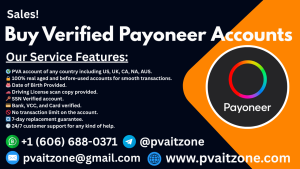 Buy Verified Payoneer Accounts