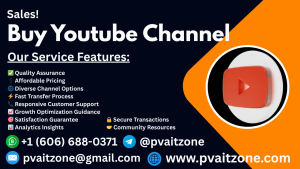 Buy Youtube Channel